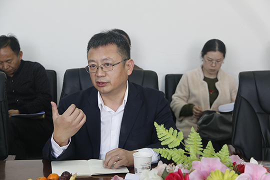 LD（中国）一站式服务平台董事长黄道元发表讲话